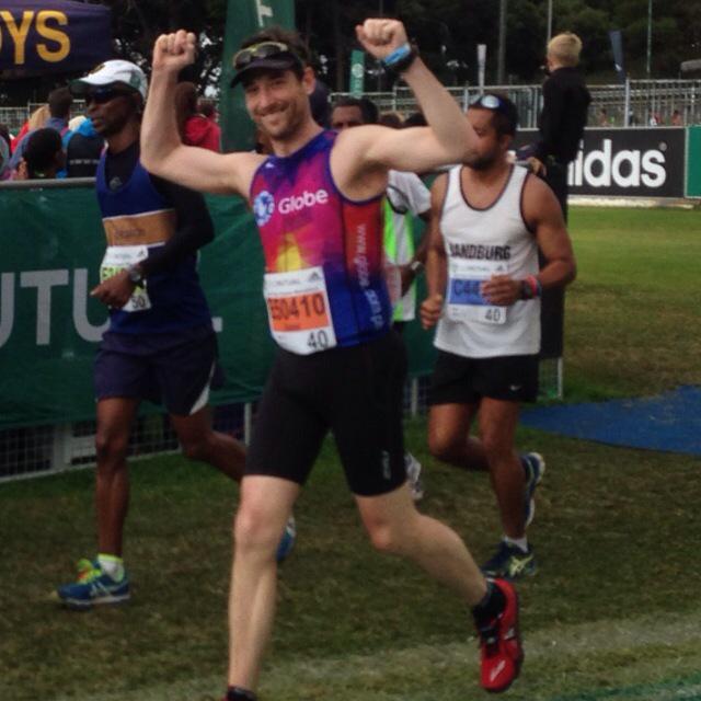 Strong finish after 56km #ultramarathon #twooceansultramarathon #capetown #southafrica @horan71