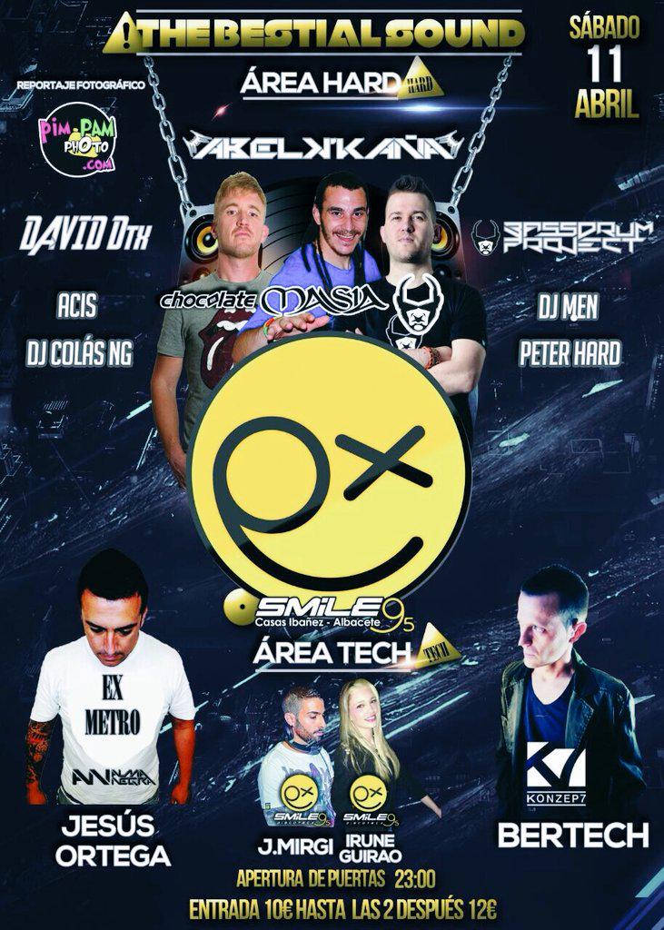 RubenSM54's tweet photo. Ya va quedando menos! Una semanita para poder pinchar con grandes ídolos! Próximo Sabado 11 de abril en @Smile95Disco http://t.co/Xr3bCzsBkt