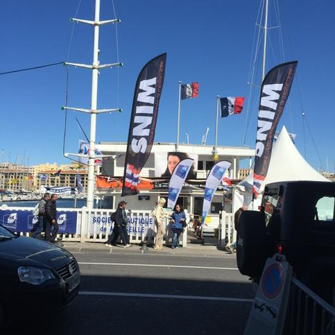 #Marseille #vieuxport après le #conseilducoin au bar de la marine régate de la snim hommage à Florence Arthaud
