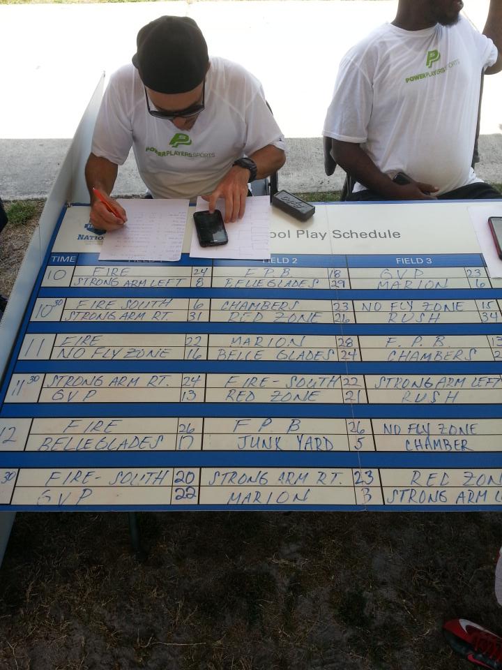 HSPNSports's tweet image. #BattleOfTheBest7v7 Closing Out #PoolPlay Getting ready for #SingleElim @larryblustein @bleechr @Elite7v7