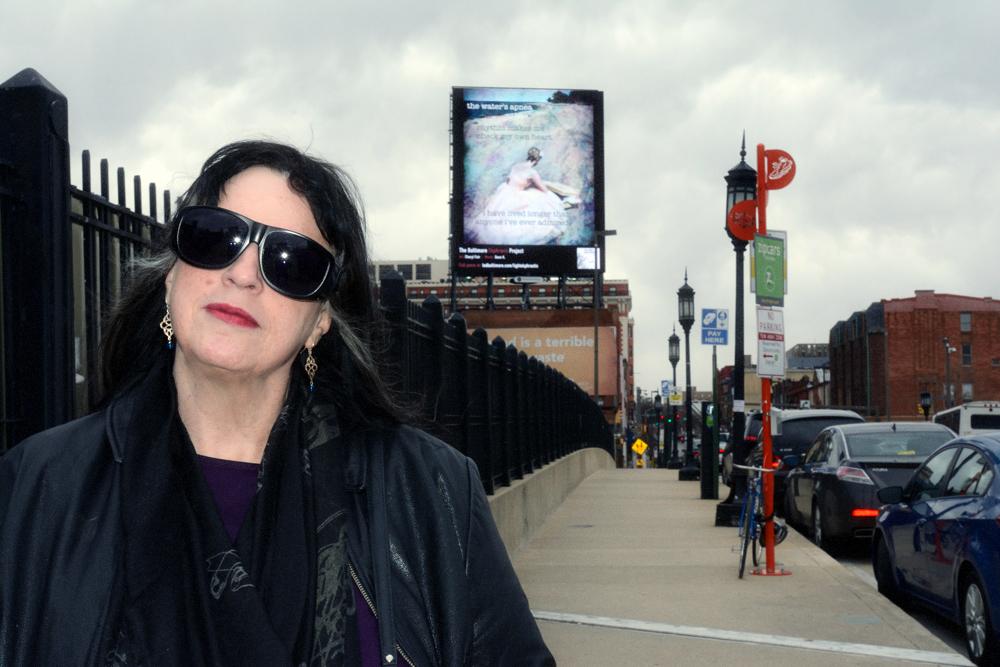 CherylFairPhoto's tweet photo. Look up when you are in  @StationNorth ! Tomorrow last day for @CherylFairPhoto  on the Charles Street LED board. http://t.co/348dsTvA6a