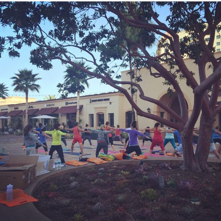HeadquartersSD's tweet photo. Sweating w/ @JaysBootCamp followed by namaste w/ @SDPartnership this morning. #fitSD #visitseaport #theheadquartersSD http://t.co/pP37bt8GnO