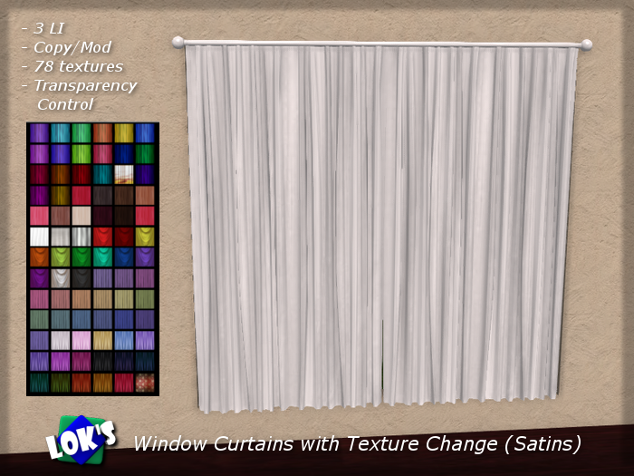 seralok's tweet photo. New Window Curtains with 78 textures on sale, plus new hunt just started! http://t.co/4D9gdmaD9l   #SecondLife #SL http://t.co/mf2gGutqEr