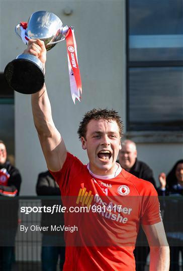 sportsfileollie's tweet photo. 3 cups in a year for Tyrone hurling, back to back leagues &amp; Nick Rackard cup, must be ok. @sportsfile @TyroneGAALive http://t.co/xdeJqdL7l2