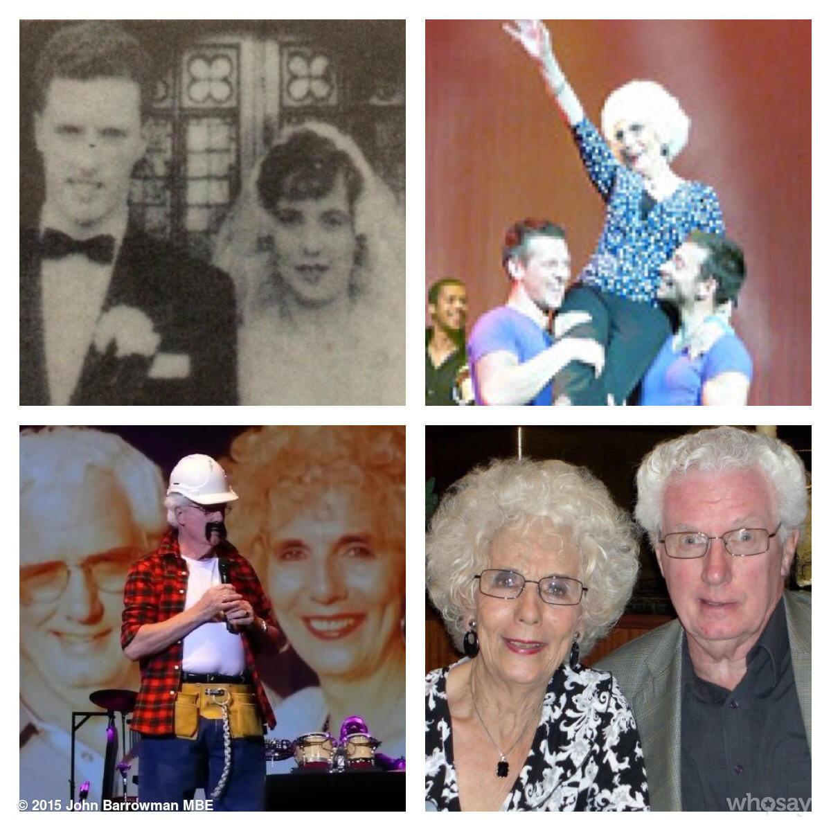 Our mum and dad @jomarbarrowman celebrating their 60th Wedding Ann today.  We should all be so lucky and young. JB, image size:1200x1200