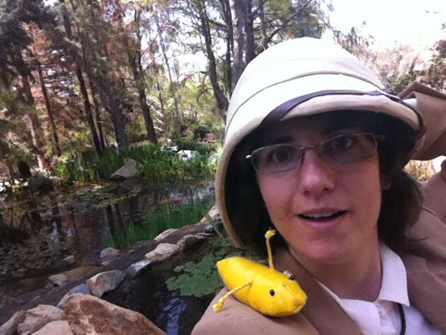 Banana slugs make fantastic  adventure companions!