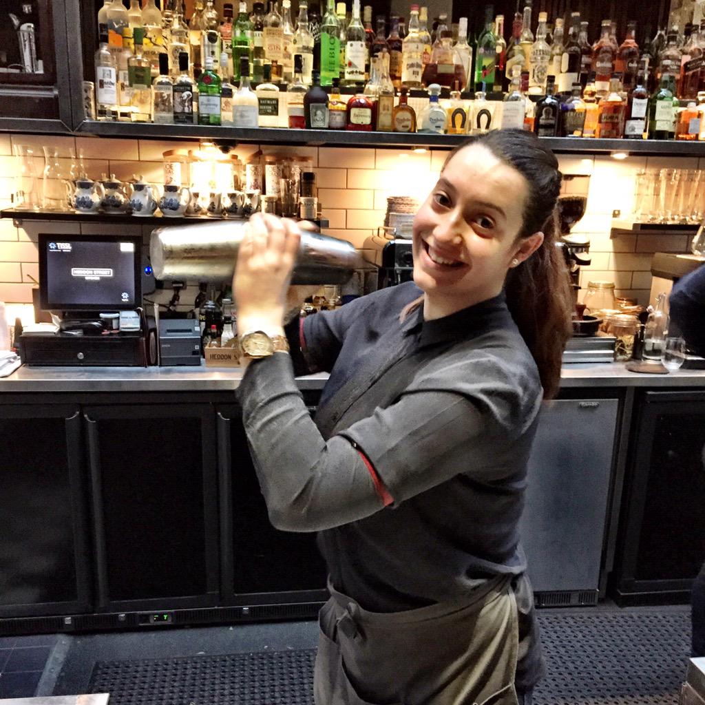 heddonstkitchen's tweet photo. Our superstar Filipa shaking up one of our new #cocktails from the new menu! Get down to try the new drinks! http://t.co/hQlFYrfj0l