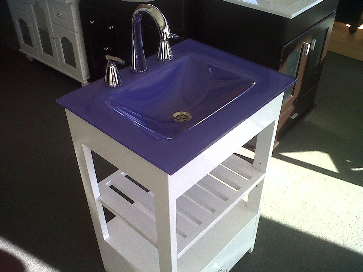 Idecobyc's tweet image. Vanitory + Lavatorio vidrio color