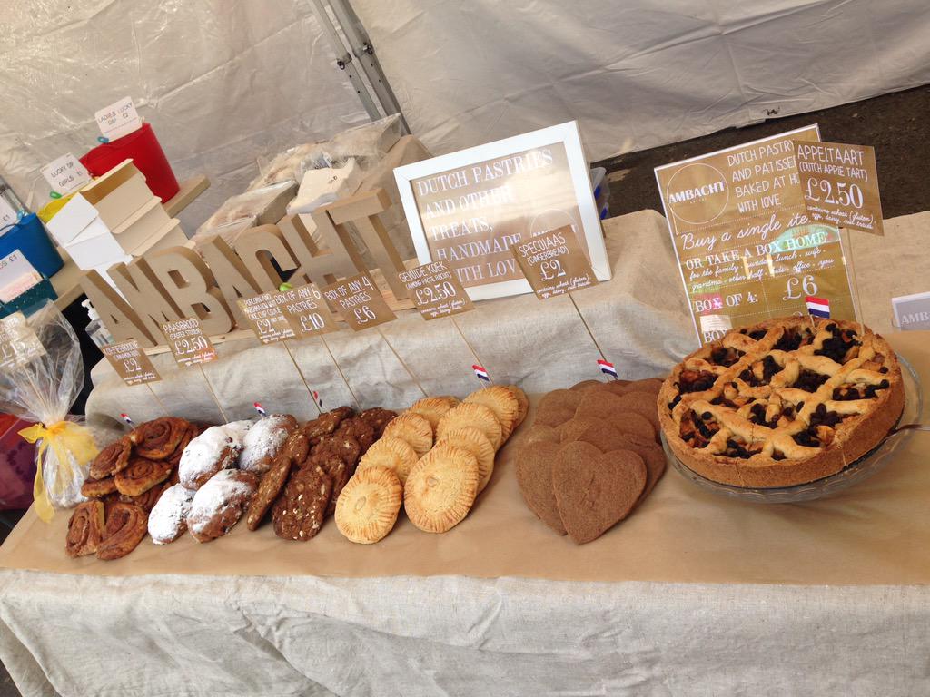 AmbachtBlog's tweet photo. Don't miss me tomorrow at @HMoorMarket! I will bring the usual Dutch delights :) http://t.co/oWJVCxJgAx