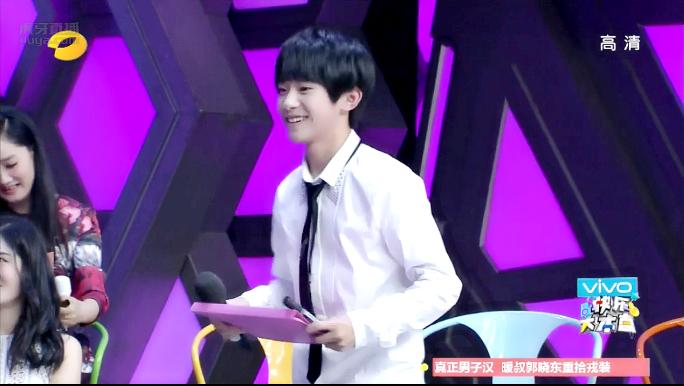 jacksonyeeth's tweet photo. Capture #Qianxi Happy Camp http://t.co/0igP6qhldS