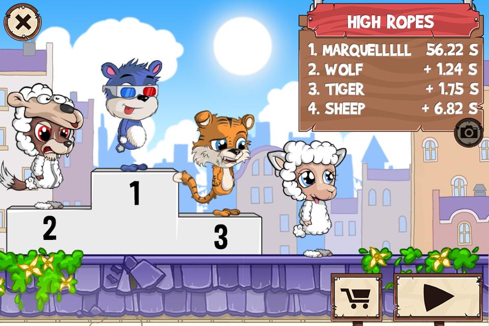 2real____'s tweet photo. Want to catch an L? #funrun2 #Wolf #Tiger #Sheep http://t.co/kjtxO6v2Yp