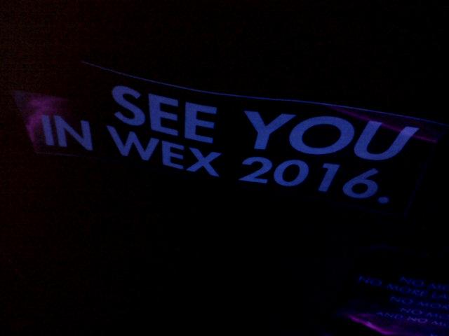 widuay's tweet photo. 2nd day of @WEX_UGM ☺ seeyounextyear~ http://t.co/QtF4MjF9kk