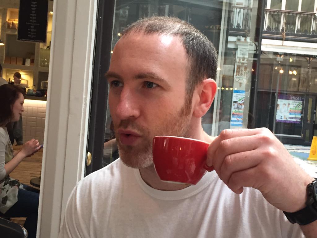 Walkerstrength's tweet image. Lovely day for it @PKBcoffee #redmugshot