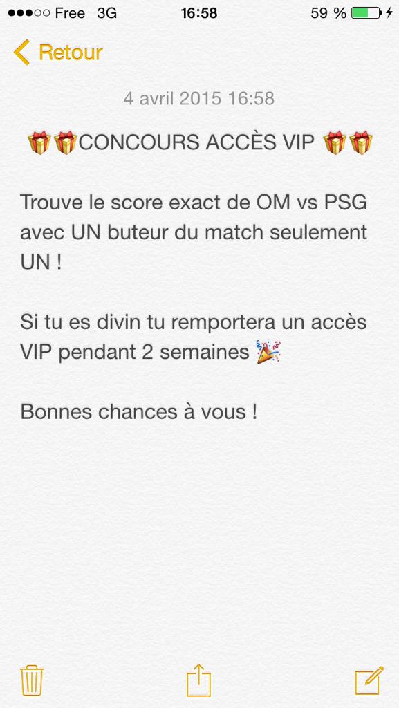 Pronos_Tik's tweet photo. 🔥 Concours spécial classique 🔥🇫🇷

Lisez la photos en bas 👇

Il faut absolument #RT ce tweet pour participer 💨💨 http://t.co/nlDkXteUmb