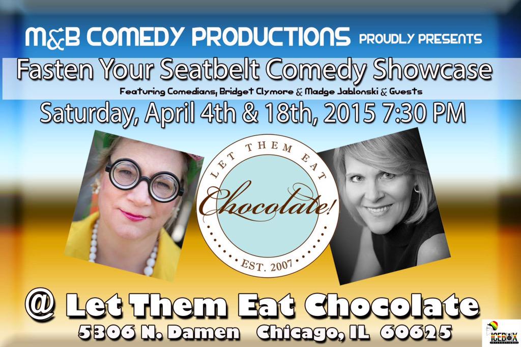 MadgeJablonski's tweet photo. Live Comedy Tonight w/Surprise Guests #getlaughing 7pm @RedStripeRocco @SocialInChicago http://t.co/lwXTHgfdtT
