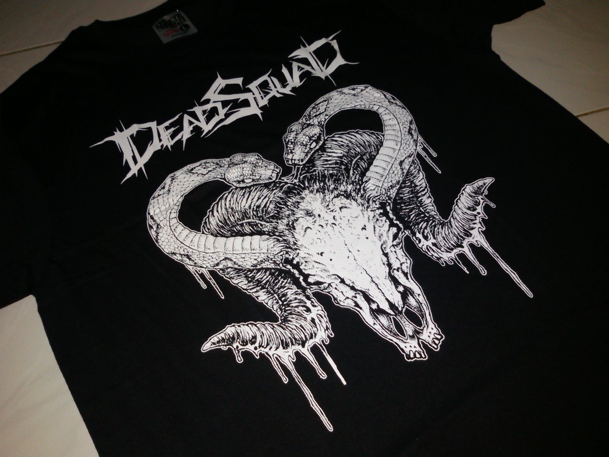 Ready Stock Ts. <a href="/DEADSQUAD_Band/">DeadSquad Official</a>  "Snake and Goat" For order :089699975026
