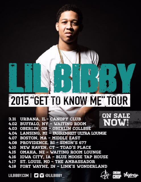 LORIN21's tweet photo. .@LilBibby_ killing 💩 on his #GetToKnowMeTour Tickets going fast!!! Get yours now http://t.co/Vc4kU7WoQL http://t.co/jqMoKVKKNM