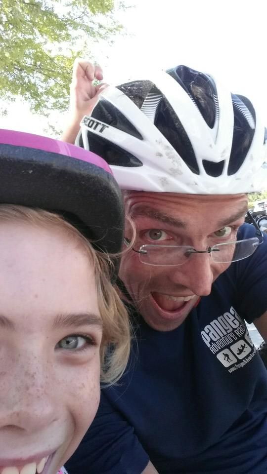RunsInTheWoods's tweet photo. Busy day of may impact my training today but Arden and I went to the store.  #30daysofbiking   #day4 http://t.co/wEQ9G7AxtP