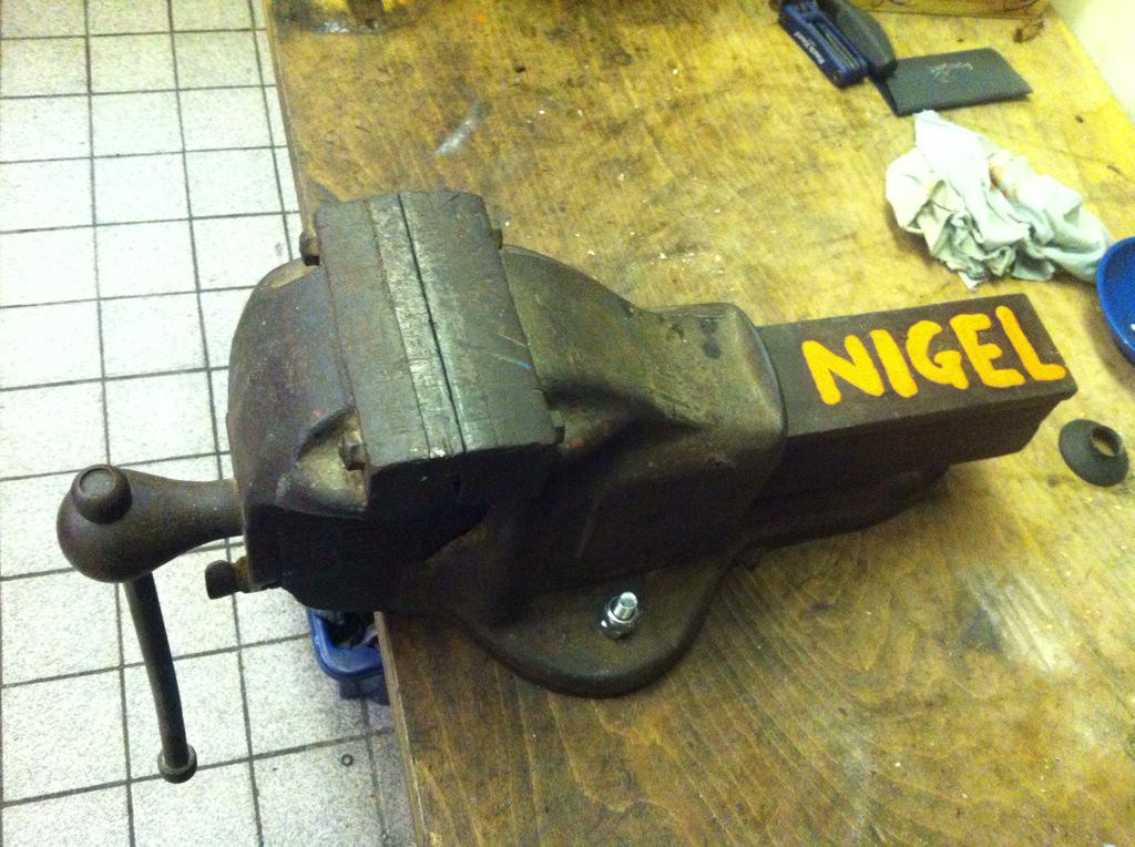 d_f_john's tweet image. “@BrokenSpokeCoop: Say hello to Nigel, our new vice! http://t.co/HdgxvN0yUN” @Emma_cockcroft Nigel's got a firm grip.