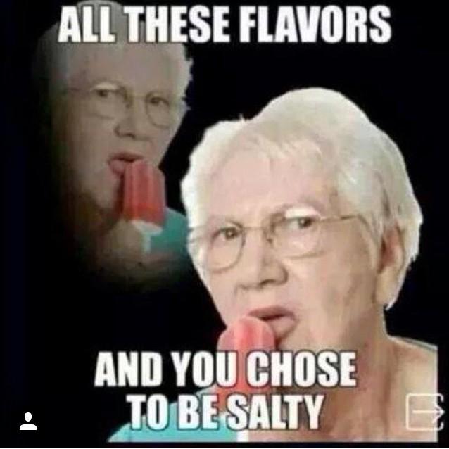 LogicsComplex's tweet image. Salty