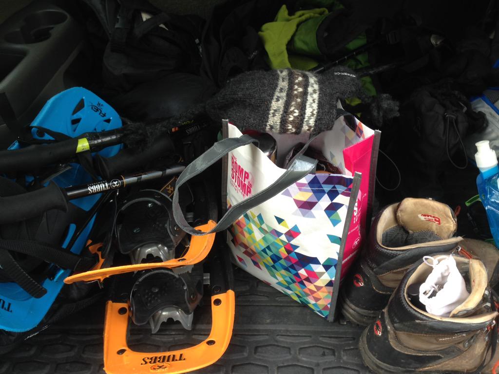 moosefish's tweet image. #Snowshoe season is over when I say it's over.