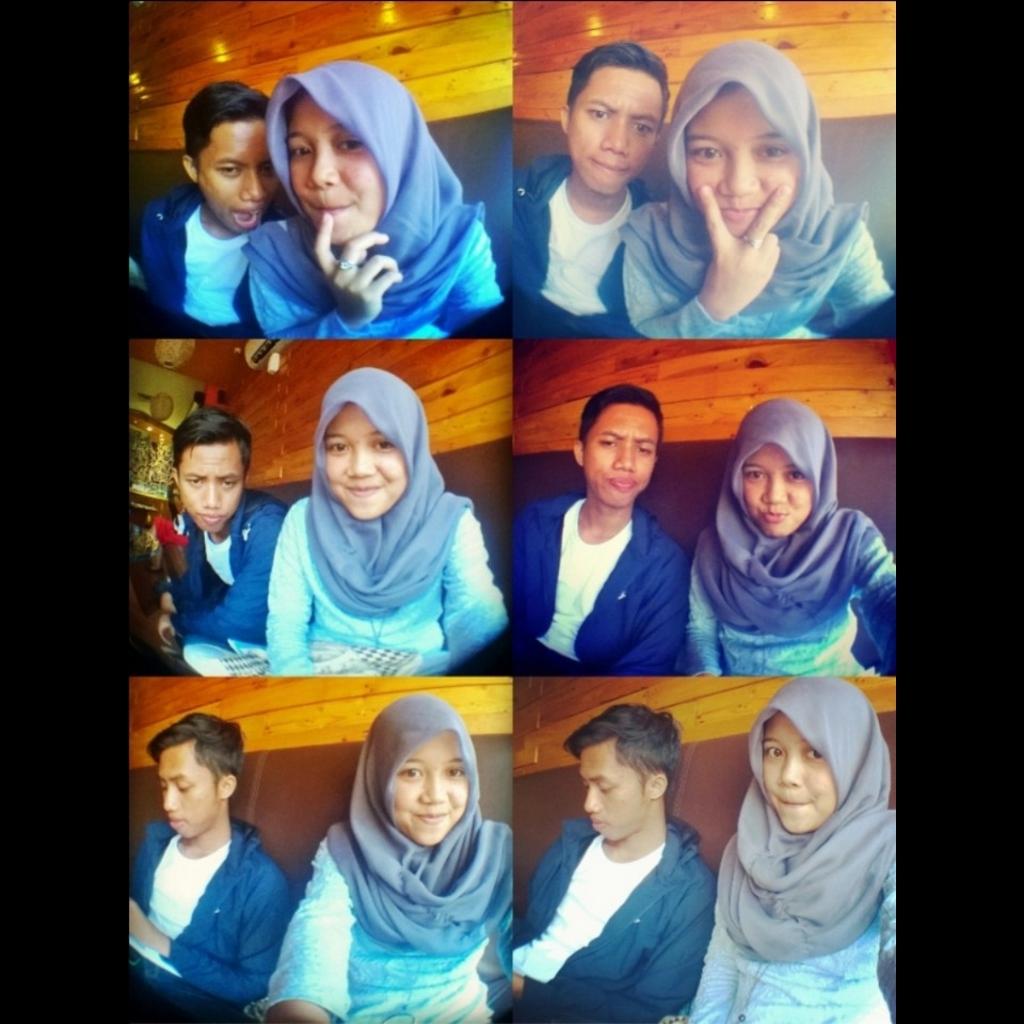 Kalo lagi akur gini seneng 😆😒😜