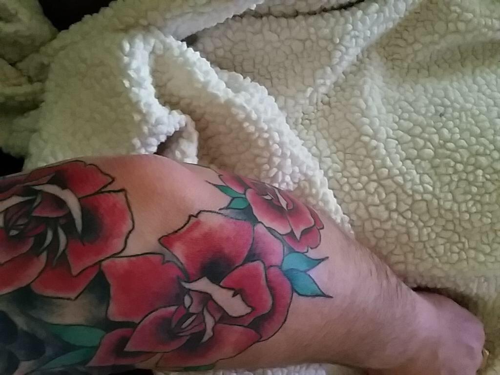 PostYourInk's tweet image. Some nice colors on this piece and perfect for todays spring weather. Sent by @Wayne_Snell_Sr out of NJ