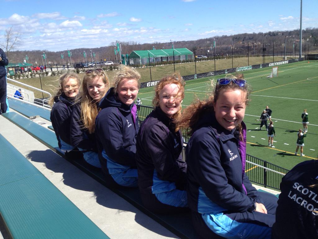 U19ScotLax's tweet photo. Go Loyola! #wereinthedogpound #bantermore @LoyolaWLax http://t.co/cAJaa21Aok