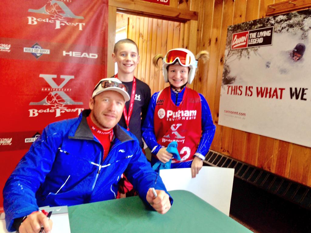 pariswk's tweet photo. So great to meet the legend @MillerBode at the legend @cannonmountain with @TurtleRidgeNH #bodefest 2015 @HEAD_SKI http://t.co/iGznc3VO4N