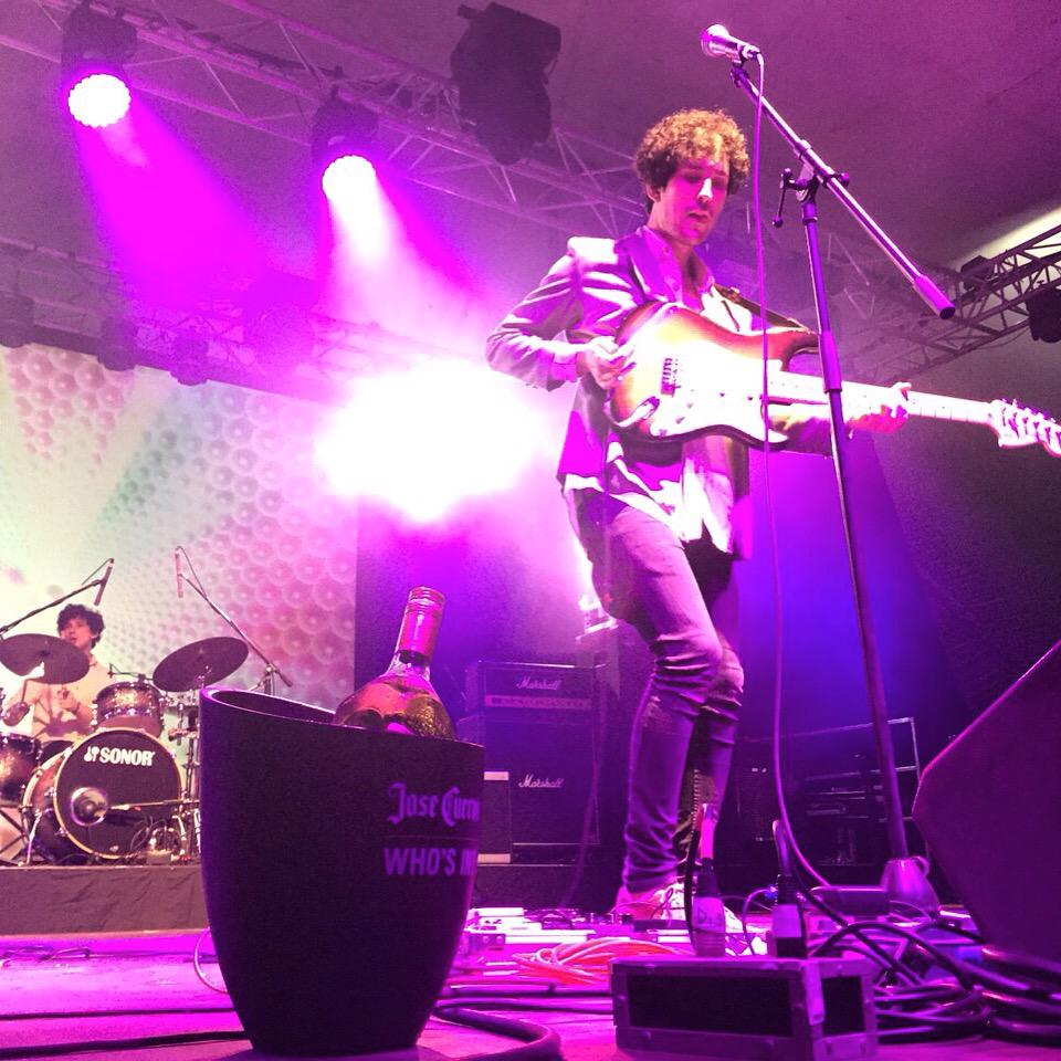 JoseCuervoSA's tweet photo. Boom. @ThePlastics are killing it! #Cuervolucion #Splashy26 @splashyfen http://t.co/PITuFU5p61