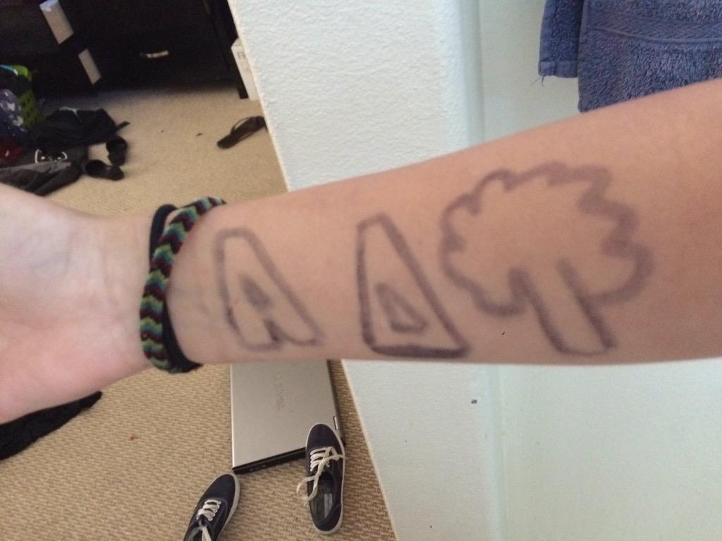 MorganElCapitan's tweet image. Alpha Delta 🌲. Thanks @TreeTritree for the tat. #AlphaDeltaChi