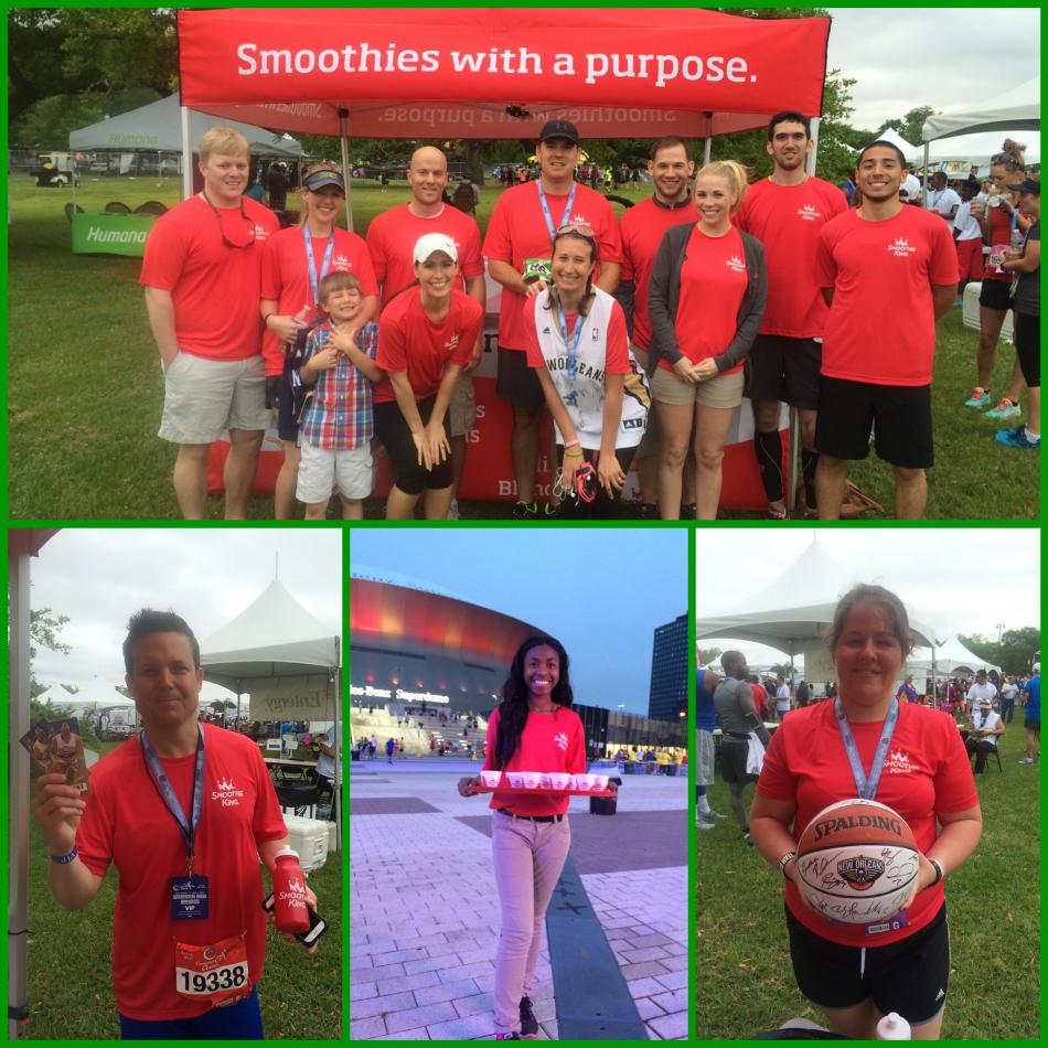 SmoothieKing's tweet photo. #NOLA's Easter weekend tradition continues at @CCC10K, and #TeamSmoothie is proud to be part of it! http://t.co/HPhkV9LsDh
