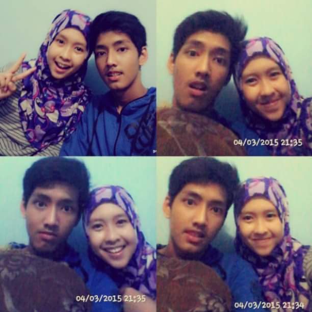 rahma970317's tweet photo. RT"@ilham_2606: With my Sister @rahma970317 http://t.co/1KqvkoLqBP"