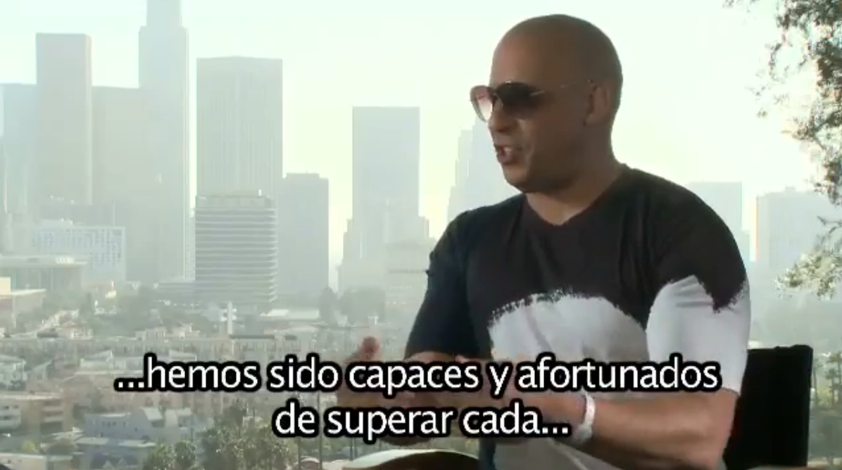 los40mx's tweet photo. ¿Cómo superó Vin Diesel la perdida de Paul Walker? 'Rápidos y Furiosos 7', #DePelícula40: http://t.co/7C2LYUPo0l http://t.co/EIETEIsb21