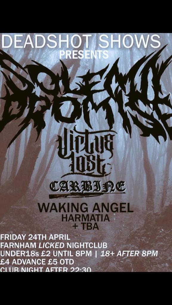 Come all ye crazy metal heads it's gonna b MENTAL! <a href="/VirtueLost/">VirtueLost</a> <a href="/carbineuk/">Carbine</a> <a href="/SolemnPromise/">Solemn Promise</a> <a href="/BiolithBand/">Biolith</a> <a href="/DeadShotPromo/">Deadshot Live Events</a>