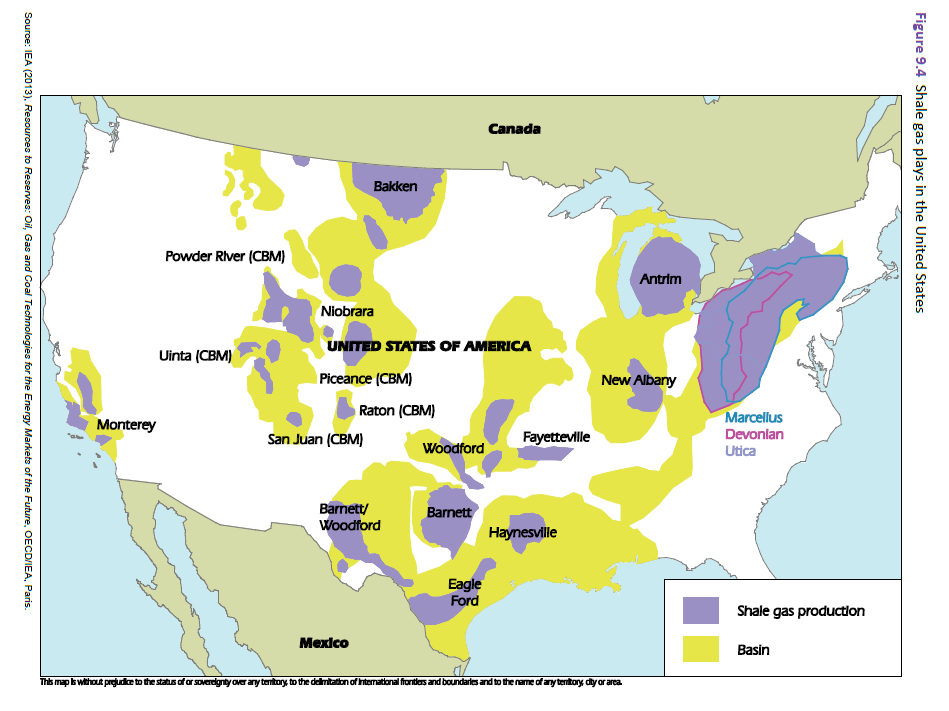 IEA's tweet photo. See where the main US shale gas fields are located http://t.co/4iJF4XnBXT #Fracking #Shale http://t.co/1rQwxYoXP9
