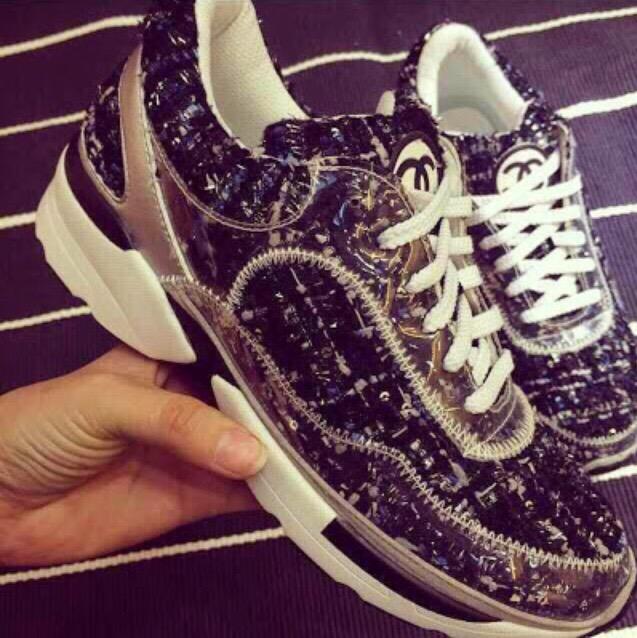 flyybeas's tweet photo. Chanel Trainers Hmu to get yours http://t.co/9GhXbrYTKA