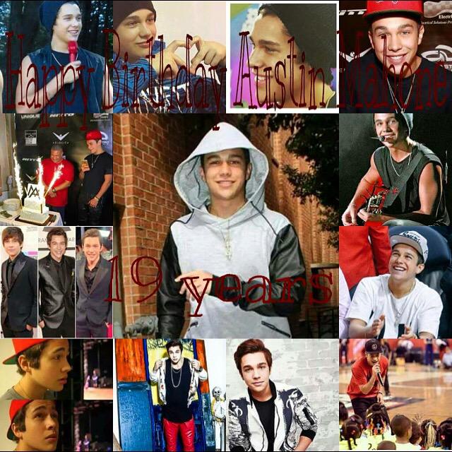 Happy birthday Austin Mahone        