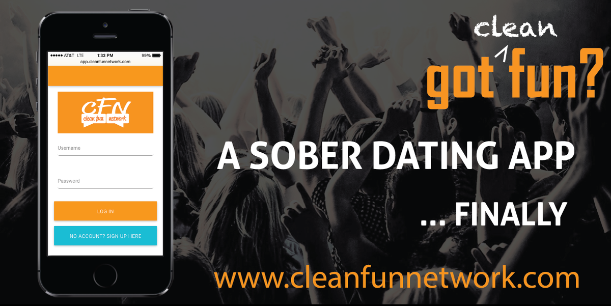 cleanfunnetwork's tweet photo. A Sober Dating APP... FINALLY http://t.co/xqLWiI49iQ  #SoberLife #soberdating #Sobriety http://t.co/a865MrTEji