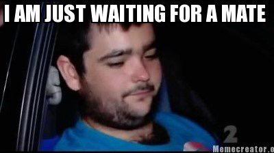 daftlaughs's tweet photo. Just waiting for a mate. http://t.co/R8LGo9hZBQ