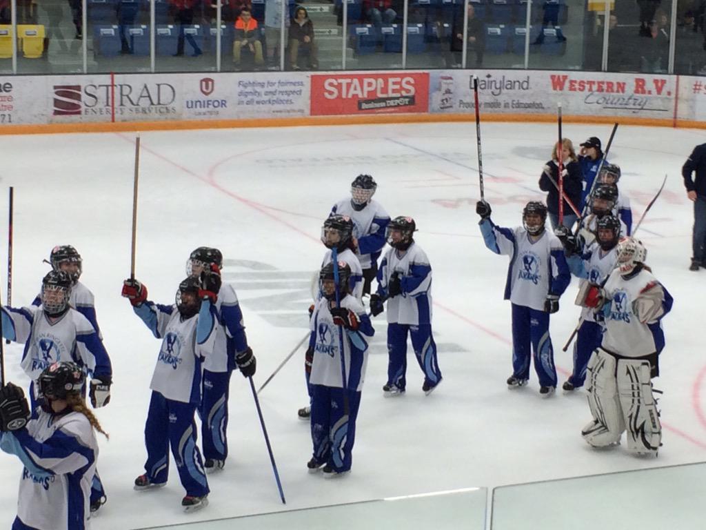 MeganMcKenny's tweet image. The U19 @NepeanRingette Ravens are National Champions!! 3-0 win over Team Alberta! #CRC2015 @AJonSports