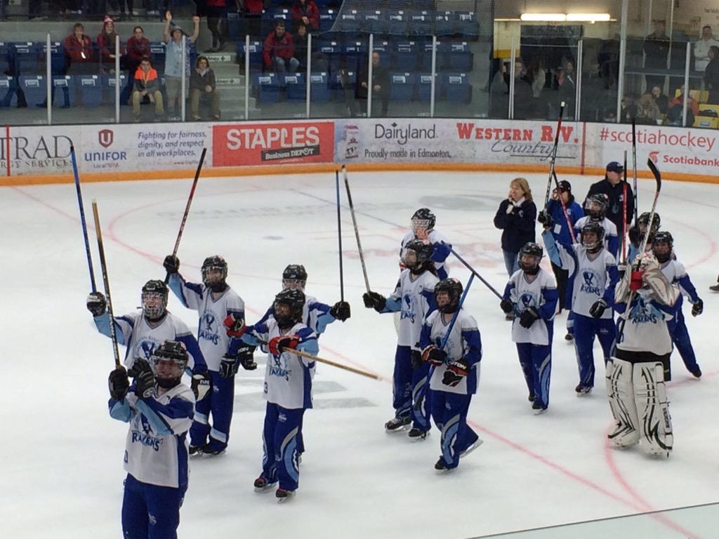 MeganMcKenny's tweet image. The U19 @NepeanRingette Ravens are National Champions!! 3-0 win over Team Alberta! #CRC2015 @AJonSports