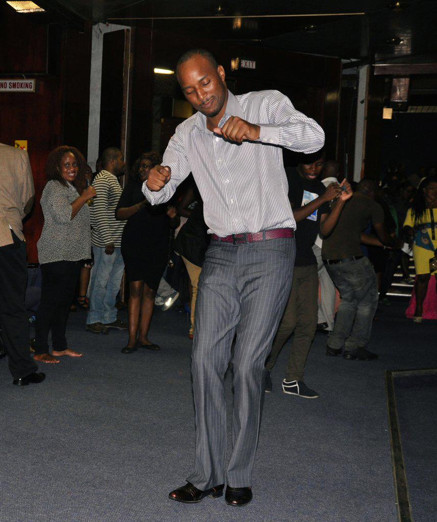 MudiwaHood's tweet photo. Yo boi dancing to Baba Charamba Live in Hicc SundayMail #BridalGala http://t.co/u7w0KDDlUI