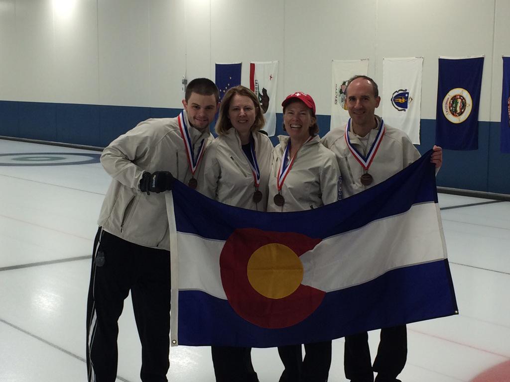 djrosenberry's tweet image. Well, #Colorado, we did it! Bronze medal at 2015 USA Curling Mixed Nats! Thanks all for your support! #feelsawesome