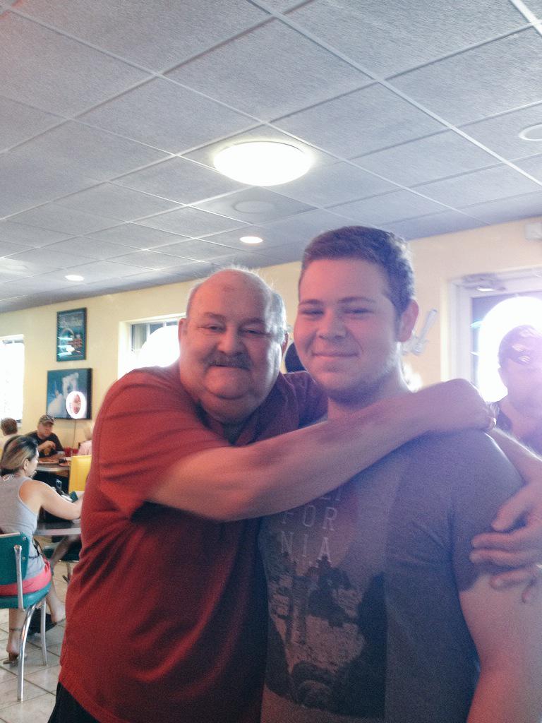 ricoreed99's tweet photo. I love my Grandpa so much http://t.co/27alEYGSK5