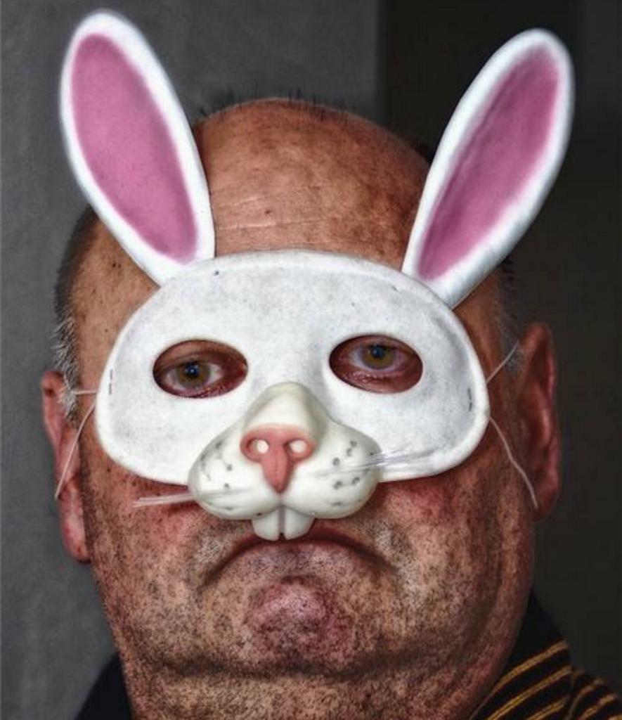 Bilderesultat for scary easter bunny