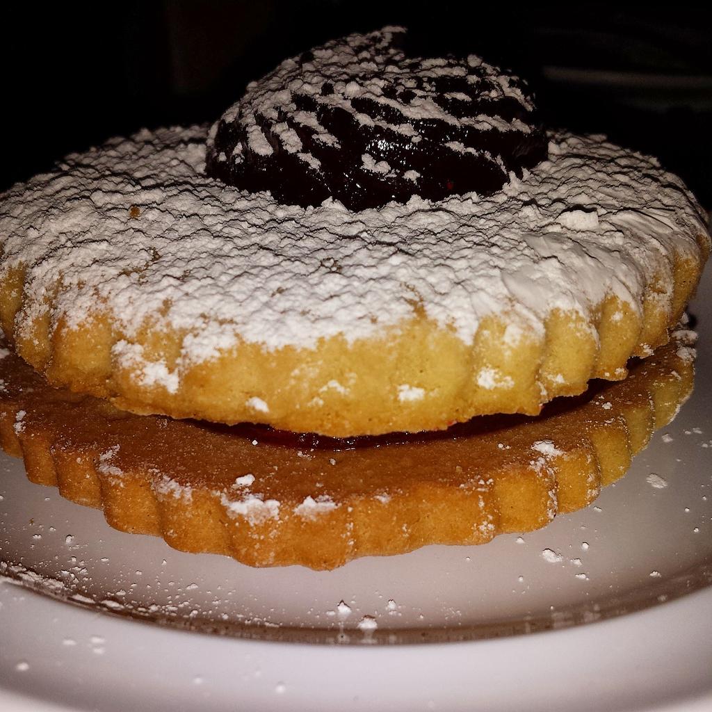 GirlsEyeViewNY's tweet photo. Nothing like a delicious linzer tart from #delillopasticceria on #arthurave #delicious #foodporn #Easter2015 http://t.co/Bv5m9w5wIg