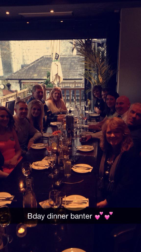 Surprise 30th dinner 💕