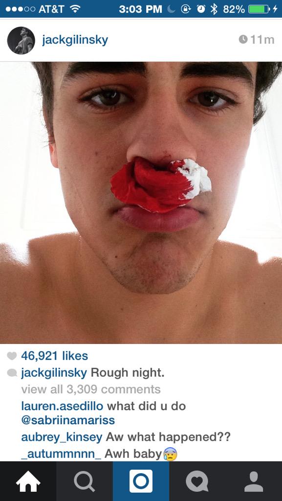 zoehechler's tweet photo. WHY ARE U A COCAINE ADDICT !!!! @jackgilinsky #gethelpjack http://t.co/PbniVQPl2l