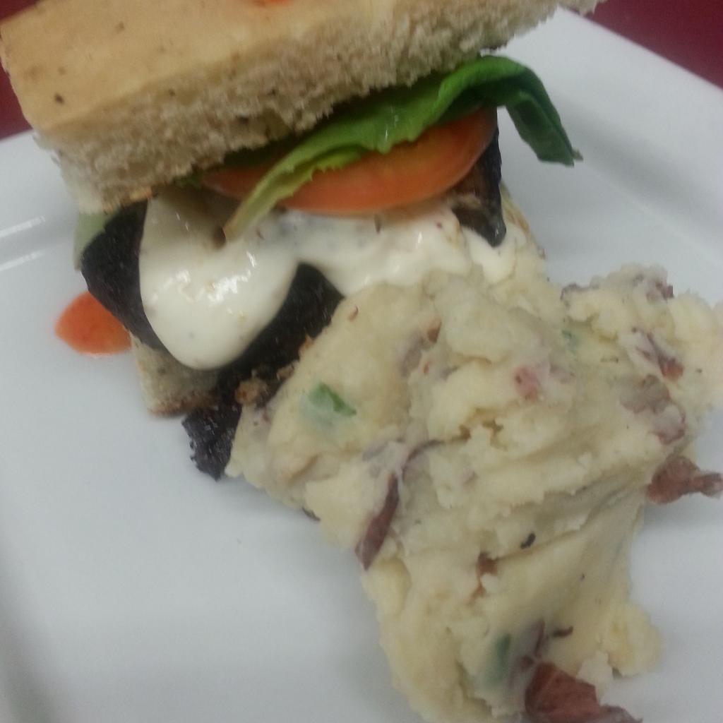 MapleGrille's tweet image. "The Grille Next Door" with Loaded Smashed Baby Red Potatoes!